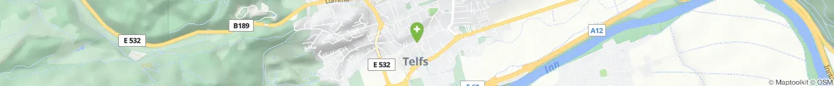 Kartendarstellung des Standorts für Engel-Apotheke in 6410 Telfs